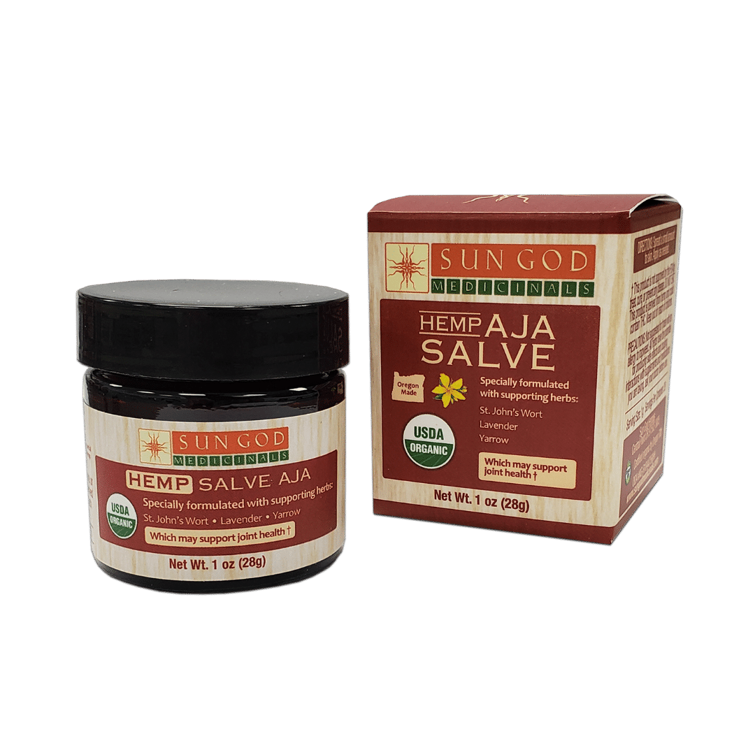 Organic Aja Joint Hemp Salve 1 oz. - Sun God Medicinals