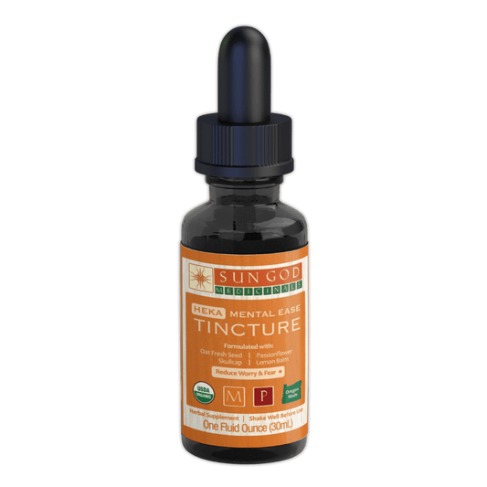 Heka Mental Ease Herbal Tincture - Sun God Medicinals