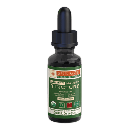 Airmed Nausea Herbal Tincture - Sun God Medicinals