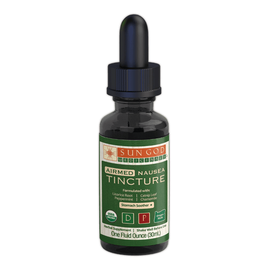 Airmed Nausea Herbal Tincture - Sun God Medicinals