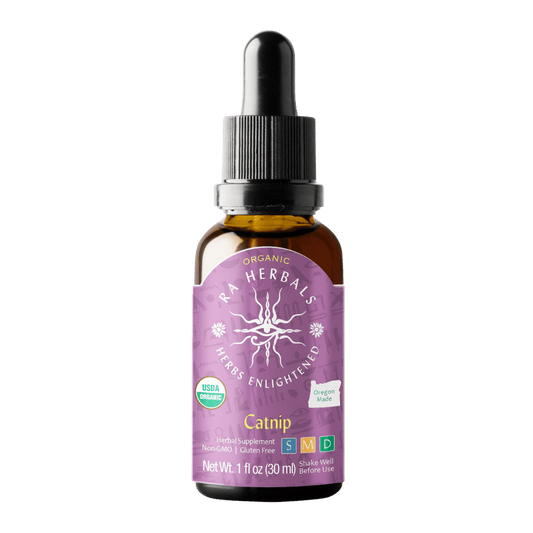 Ra Herbals Certified Organic Catnip Tincture - Sun God Medicinals
