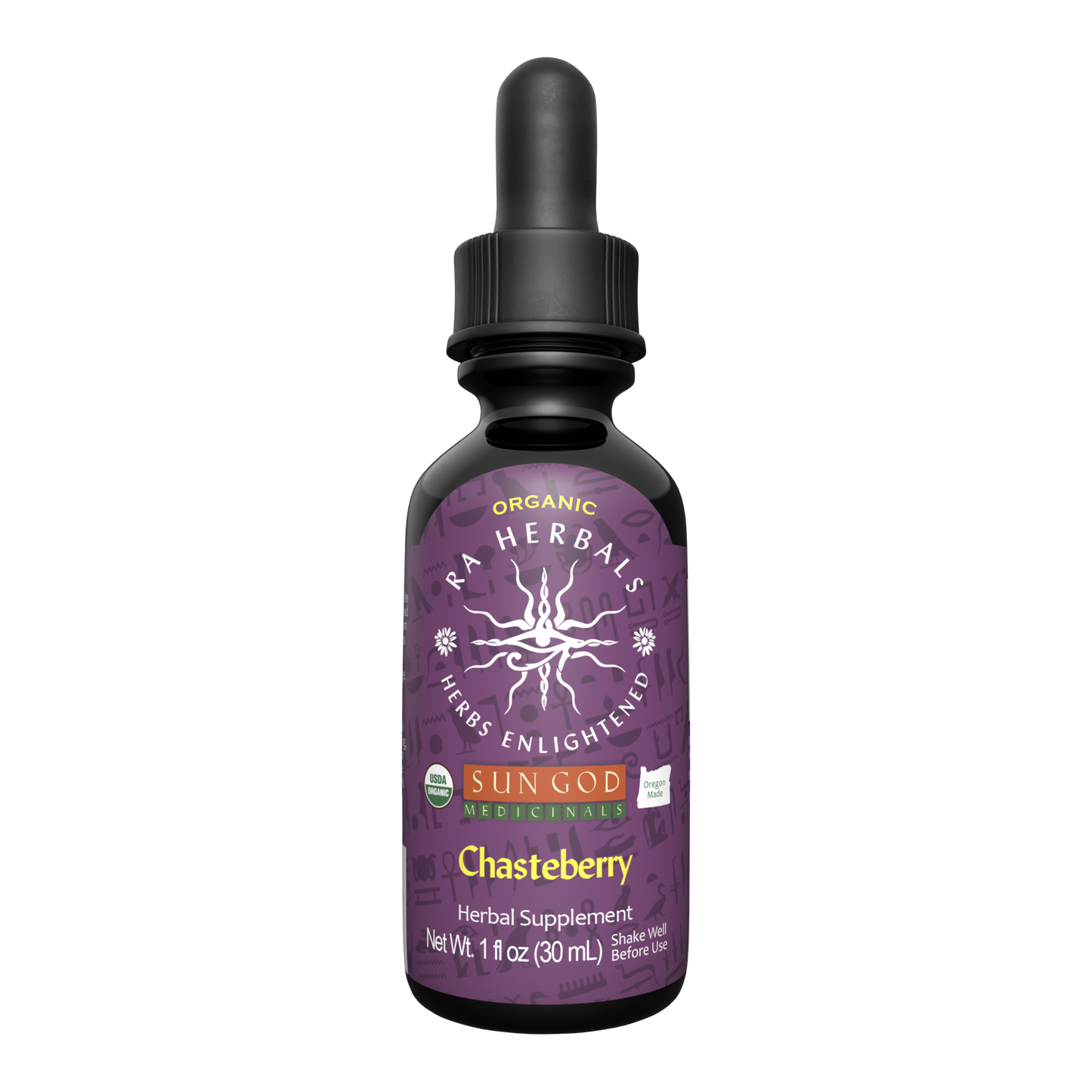 Ra Herbals Certified Organic Chasteberry (Vitex) Tincture - (1 oz)