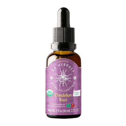 Ra Herbals Certified Organic Dandelion Root Tincture - Sun God Medicinals