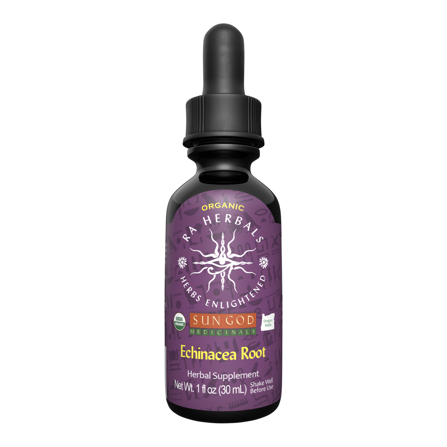 Ra Herbals Certified Organic Echinacea Root Tincture - (1 oz)