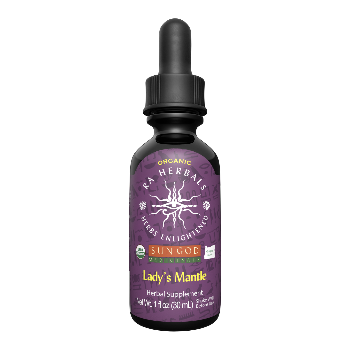 Ra Herbals Certified Organic Lady's Mantle Tincture - (1 oz)