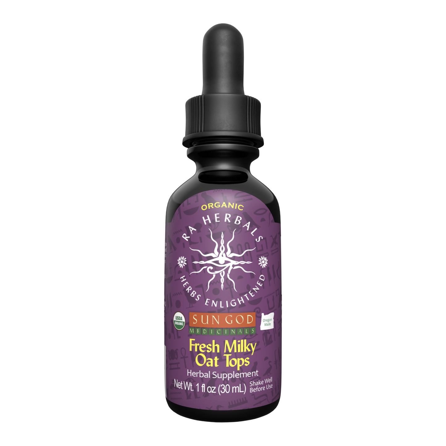 Ra Herbals Certified Organic Milky Oat Tops Tincture — Other