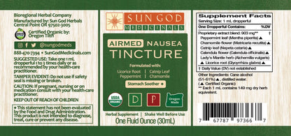 Airmed Digestion Herbal Tincture - (1 oz)