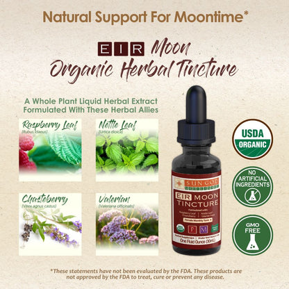 Eir Moon Herbal Tincture - (1 oz)