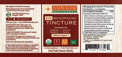 Eir Menopause Herbal Tincture - (1 oz)