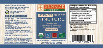 Hypnos Sleep Herbal Tincture - (1 oz)