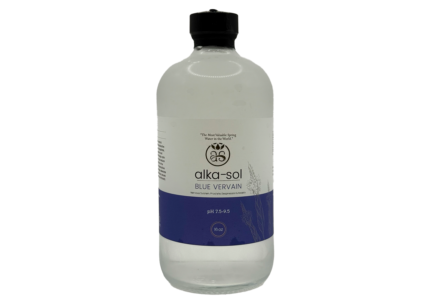 ALKA-SOL: BLUE VERVAIN TONIC - (16 oz)