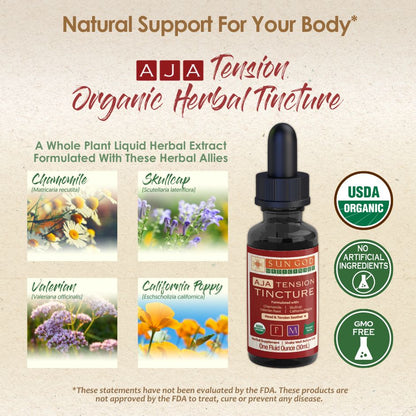 Aja Tension Herbal Tincture - (1 oz)