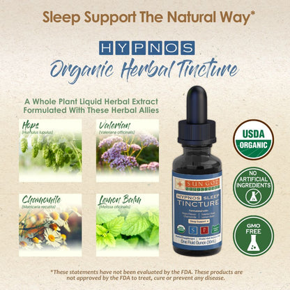 Hypnos Sleep Herbal Tincture - (1 oz)