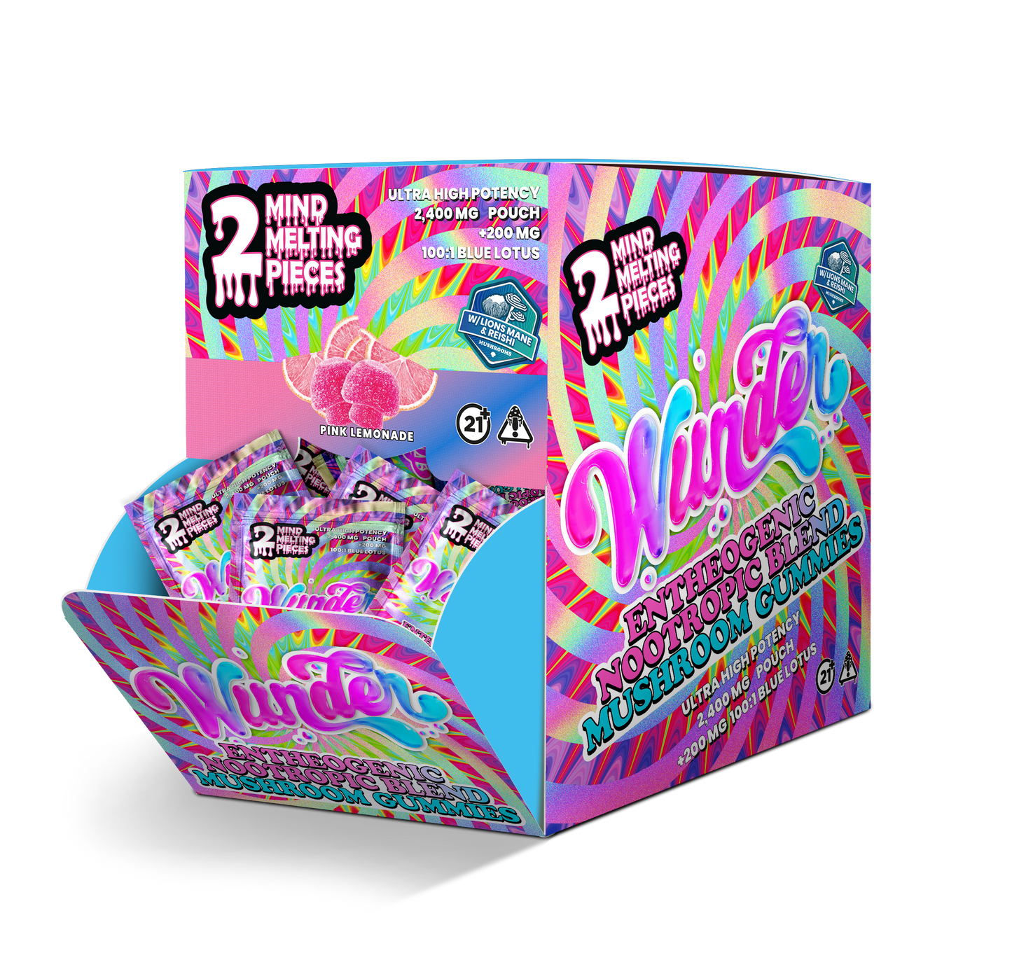 Wunder 2pc Gravity Feed - Pink Lemonade