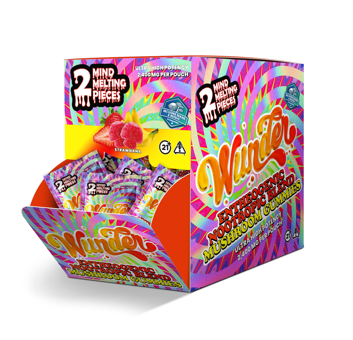 Wunder 2pc Gravity Feed - Strawnana