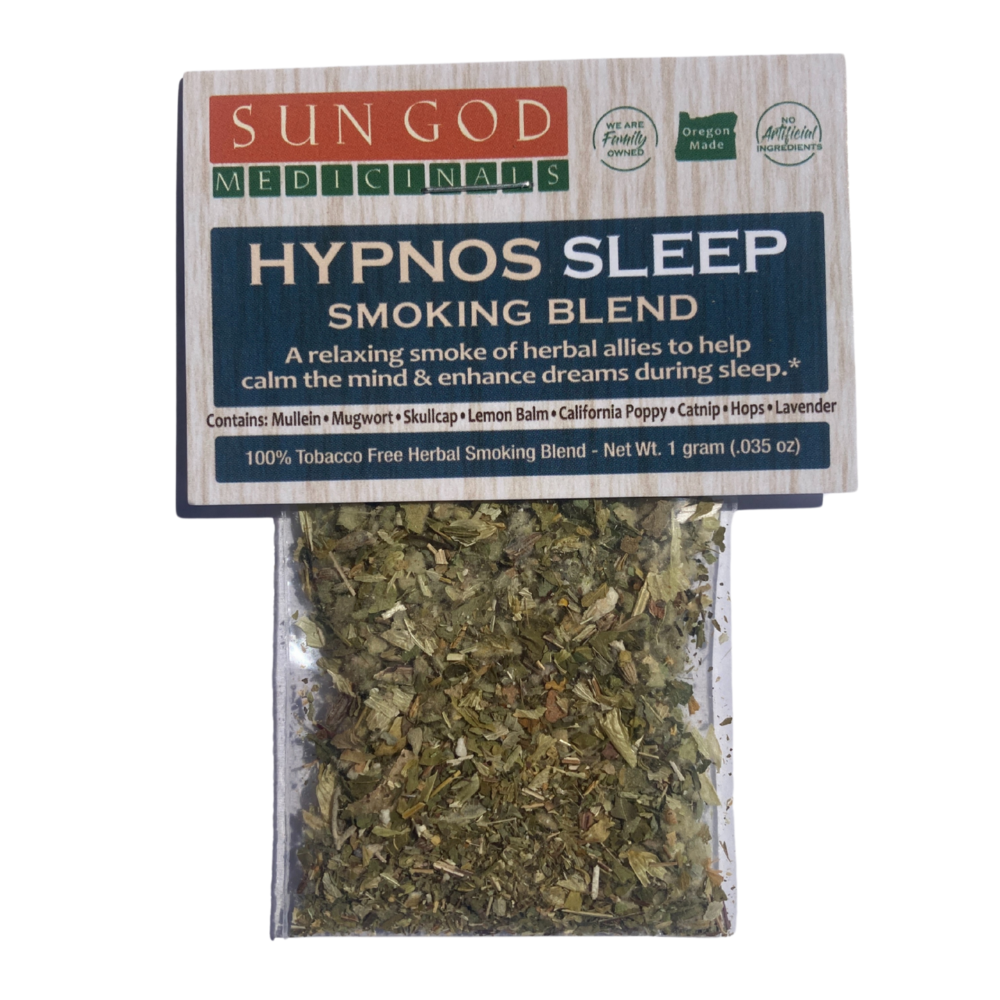 Hypnos Herbal Smoking Blend - (1 oz)